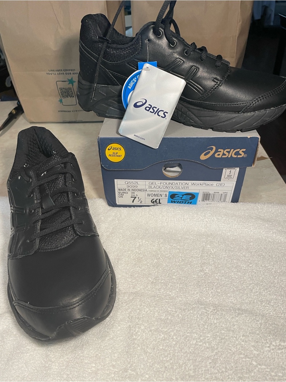 ASICS gel foundation workplace women’s shoes